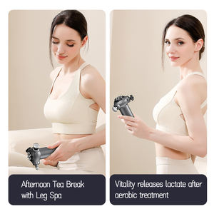 Pistola de masaje muscular <span class=keywords><strong>abdominal</strong></span> con bola giratoria, masajeador de percusión muscular de tejido profundo - Product Image 4