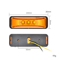 Feux latéraux universels à LED Superbleds, feux de signalisation, lampes pour bus, camions, remorques, caravanes, camping-cars, pick-up, camions, feux arrière