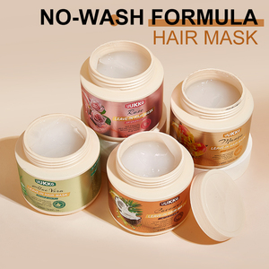 UUKKG <span class=keywords><strong>Masque</strong></span> capillaire sans rinçage à l'aloe, noix de coco, rose, mangue, collagène, crème de traitement capillaire professionnelle, réparation intensive, <span class=keywords><strong>masque</strong></span> capillaire - Product Image 2