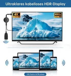 ไร้สายสำหรับดองเกิลทีวี 4K AT-Mizhi สมาร์ทมีเดียเพลเยอร์สตรีมมิ่งการฉายภาพหน้าจอ <span class=keywords><strong>Miracast</strong></span>/<span class=keywords><strong>iOS</strong></span>/Mac OS/Airplay/Android/Windows/DLNA - Product Image 2