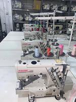 Machine à coudre industrielle Pegasus W2600 2664 W600 664 d'occasion à 3 broches et 5 fils fabriquée au Japon