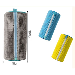 Sac de lavage de chaussures en gros, vente chaude, épaissi, avec fermeture éclair, pour nettoyer les baskets, réutilisable, lavable en machine - Product Image 3