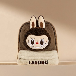Sac à dos Sherpa Labubu Big Head de la série Genuine Bag Classics, sac fourre-tout portable de style féminin, sac à main <span class=keywords><strong>surprise</strong></span>, cadeau de Noël - Product Image 2