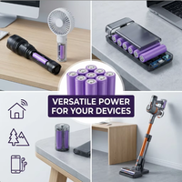 Batería de Litio Recargable 18650 de 2000 mAh 3C al por Mayor, para Aplicaciones en Barcos y Bicicletas/Scooters Eléctricos