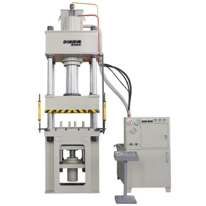 <span class=keywords><strong>Presse</strong></span> <span class=keywords><strong>hydraulique</strong></span> <span class=keywords><strong>verticale</strong></span> à quatre colonnes de 100 tonnes, pressoir, dessin en profondeur - Product Image 1