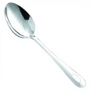 Cuillère en acier inoxydable ensembles de vaisselle de luxe cuillère de service de riz grandes cuillères à soupe au prix de gros - Product Image 1