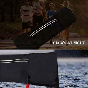 Porte-bouteille d'eau personnalisé, sac banane imperméable, léger, réglable, ceinture de course - Product Image 3