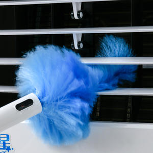 Plumeau électrique JY680 blanc, rotation à 360 degrés, brosse de nettoyage domestique pour éliminer la poussière - Product Image 3