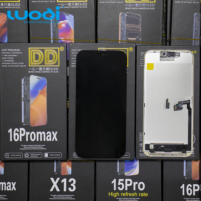 High Quality AMOLED Display Pantalla DD for iPhone 16 Pro Max Mobile Phone LCDs Full HD Touch Screen Replacement Digitizer