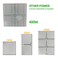 Panneaux LED de culture Samsung Lm281b Lm301h Evo Lm301b Full Spectrum UV IR 400W Quantu Board pour la culture et la plantation en intérieur