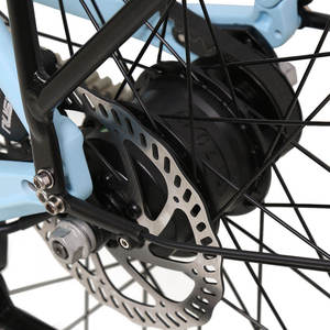 TXED-Vélo de ville de loisir électrique, moteur de moyeu arrière F/R, frein à disque mécanique 36V/250W, vitesse de Stock Europe - Product Image 3
