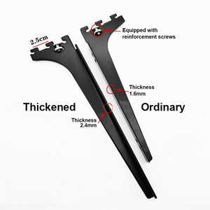 Venta al por mayor soporte de estante flotante de metal ajustable para soporte de estantes soporte de estante colgante de vidrio - Product Image 3