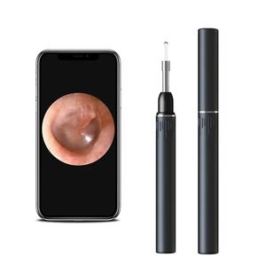 Otoscopio de limpieza de oídos de Gel de sílice de 3,5mm y 8MP para uso doméstico, <span class=keywords><strong>limpiador</strong></span> de oídos impermeable IP67 con cámara adecuada para bebé - Product Image 3