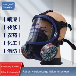 Thực tế tự mồi Silicone mặt nạ khí với hộp mực nhà máy bán buôn mặt nạ & mặt nạ - Product Image 6