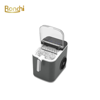 Machine à glaçons électrique portable Ronchi avec écran tactile, 200V, pour la maison et la voiture, machine à glaçons automatique