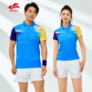 Goedkope Prijs Custom Sublimatie Design Fit Tennis T-Shirt Badminton T-Shirt