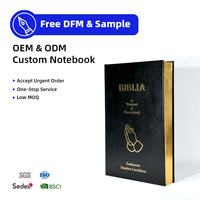 Impresión personalizada diario de oración gratitud espiritual planificador de autocuidado reflexión inspirador bienestar diario cuaderno de La Biblia