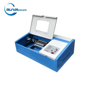 Độ chính xác cao CO2 Laser Engraver cho con dấu cao su làm cho vật liệu đá gỗ MDF giấy hỗ trợ Las DST DXF đồ họa - Product Image 1