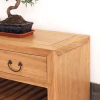 Meuble de rangement en bois d'orme massif de style chinois, cinq tiroirs, salon, chambre à coucher, meuble TV, design antique, personnalisable, rangement à domicile