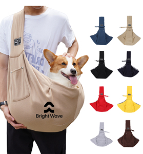 <b>Pet</b> Sling <b>Carrier</b> Hands Free Shoulder Bag for Small Dogs and Cats Travel Puppy Tote Comfortable Outdoor Carry Pouch - Product Image 1
