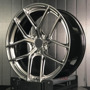 Ruedas Monobloque Forjadas RD de 19-22 Pulgadas en Aluminio 6061-T6 para Porsche 911, Ferrari <span class=keywords><strong>F</strong></span>, Tesla Model S Plaid, <span class=keywords><strong>BMW</strong></span> Serie <span class=keywords><strong>M</strong></span> - Product Image 3