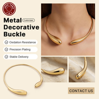Glory Hardware Hersteller Modische Metall-Goldbeschichtete Zinklegierung Langlebige Umweltfreundliche OEM/ODM Maßgefertigte Schnalle für Damen-Halsketten