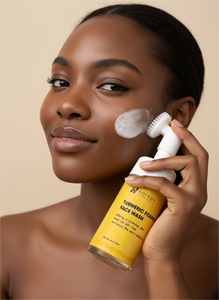 MOQ 100 piezas Set de Cuidado de la Piel Aclarante, Espuma Limpiadora <span class=keywords><strong>Facial</strong></span> de Cúrcuma a Bajo Precio - Product Image 3