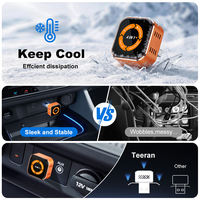 Caja Inteligente FCL T2 4 en 1 con Conexión a Internet, Construcción de Aleación de Aluminio, Vidrio y Metal, para Android Auto, AirPlay y Mirror Link