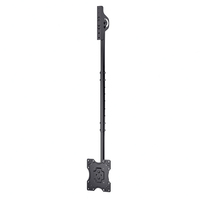 Soporte de Techo para TV de Alta Resistencia, Acero SPCC, para Pantallas de 17 a 42 Pulgadas, Capacidad de Carga de 75 lb, Inclinación de 15°, Giro de 360°, VESA 200x200