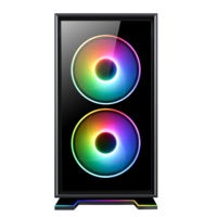 Gabinete para Computadora de Juego SAMA Mini ITX, USB 3.0, Franja ARGB, Cristal Templado, Gabinete para PC de Escritorio