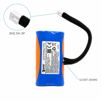Paket Baterai Li-ion 18650 3400mAh 4000mAh 7.2V 2S1P dengan CE PCM untuk Speaker Nirkabel Speaker Portabel OEM Custom