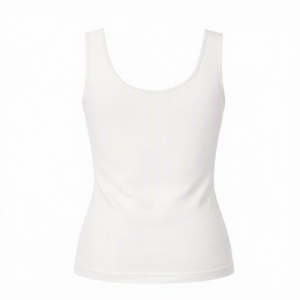 Summer Solid Crew Neck Breathable Hip Hop Crop Tank <b>Tops</b> Women Vintage Camisole Knit <b>Vest</b> For women Front Logo - Product Image 3