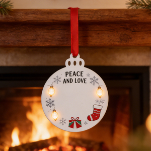 Ornements de Noël en aluminium blanc robuste de 1 mm pour sublimation, vierges, tendance, décorations festives métalliques artisanales - Product Image 1