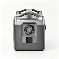 Station d'alimentation portable mini OEM avec logo personnalisé, 1500W 1536Wh, sortie AC, type C, pour le camping, l'ordinateur portable, le téléphone, la sauvegarde d'urgence