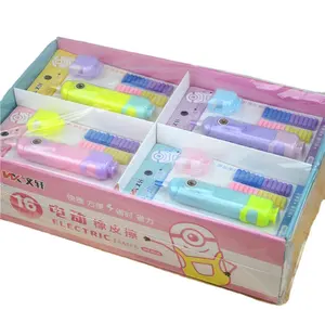 School Kantoorbenodigdheden Items Elektrische Rubber Gum Voor Kinderen Schets Gewijd Potlood Rubber Plastic Fancy Gum