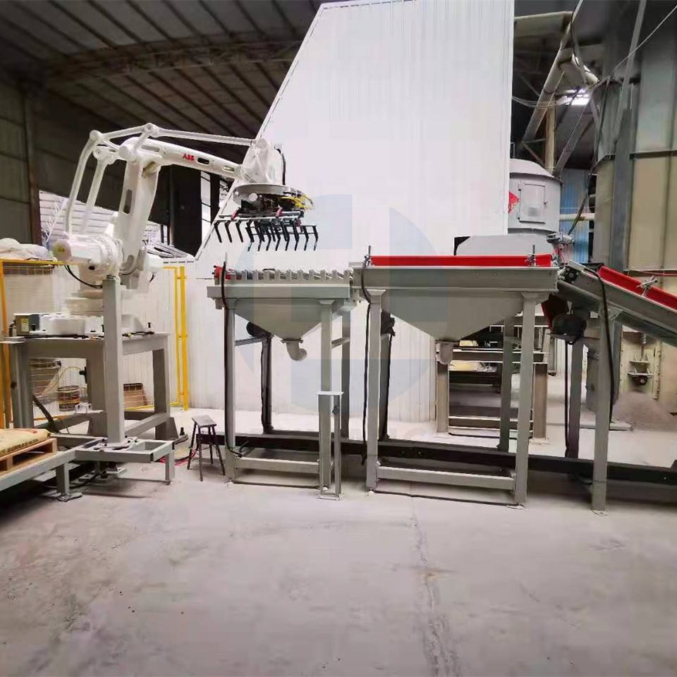 High Efficiency Automatic Palletizer - Robotic Bag Stacker