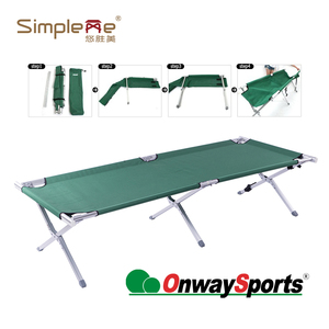 Cama de Campaña Plegable de Aluminio para 1 Persona, Modelo OW-193, para Acampar al Aire Libre - Product Image 4