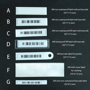 Etiqueta de Seguridad Anti-Robo AM 58kHz para Tiendas de Ropa, Supermercados, Etiqueta de Seguridad EAS Duradera - Product Image 4