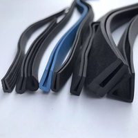 Profilé d'étanchéité en caoutchouc EPDM sur mesure, bande d'étanchéité en caoutchouc en forme de U pour bord de porte de voiture