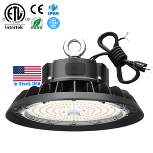 Stock aux États-Unis IP65 UL ETL Sélection de plusieurs puissances et de températures de couleur 100W <span class=keywords><strong>200W</strong></span> 300W 400W Luminaire LED UFO pour entrepôt - Product Image 1