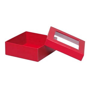 Transparent window paper cardboard box