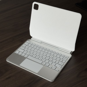 Clavier Magique Fin en Aluminium Anodisé CNC à Axe Plat pour iPad Air 11" (2026-2024 M4/M3/M2), Air5/Air4 10.9", Pro 11" (<span class=keywords><strong>2022</strong></span>-2018) - Product Image 5