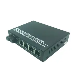 Ethernet Switch 5 Port Gigabit Poe Switch Transceiver AP Stromversorgung POE Schalterbrett für Home Office