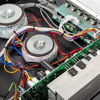 2U voltaj güç amplifikatörü profesyonel alıcılar ve amplifikatör kamu adres sistemi ev amplifikatör