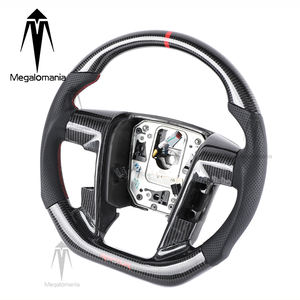 Volant en fibre de carbone personnalisé compatible avec <span class=keywords><strong>Ford</strong></span> Ranger <span class=keywords><strong>Ford</strong></span> <span class=keywords><strong>Raptor</strong></span> F150 <span class=keywords><strong>F</strong></span>-150 SVT Focus Volant LED - Product Image 2