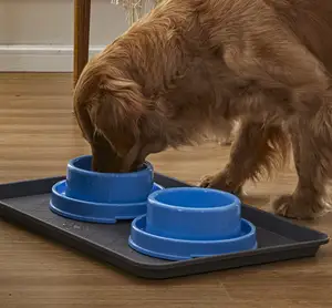 SHUNYUE Kunststoff-Tablett für Käfig Haustier Hund verschleißfestes ABS Kunststoff Hundekäfig Haustier einzigartiges Tablett