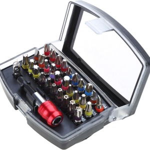 32 Piece Screwdriver Bit Set S2 Material <b>Precision</b> Bits Interchangeable For Diy Repair <b>Tools</b> - Product Image 2
