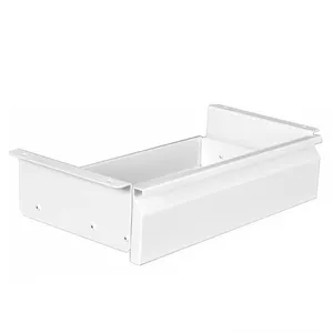 JH-Mech, ящик для хранения под столом, индивидуальный высококачественный белый раздвижной ящик для уменьшения беспорядка под столом, ящик-Органайзер