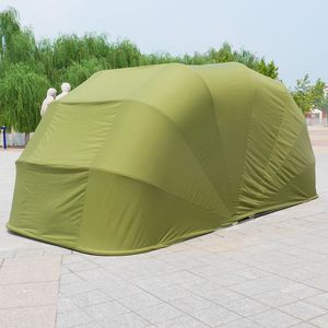 Nouvelle conception, <span class=keywords><strong>abri</strong></span> de <span class=keywords><strong>voiture</strong></span> <span class=keywords><strong>pliable</strong></span> et rétractable en <span class=keywords><strong>toile</strong></span>, imperméable et résistant, de haute qualité - Product Image 2