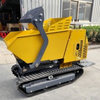 Kostenloser Versand: EPA Mini-Raupendumper, motorisierte Schubkarre, Geländedumper für die Landwirtschaft, Mini-Raupentransporter